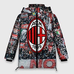 Куртка зимняя женская Milan FC, цвет: 3D-светло-серый
