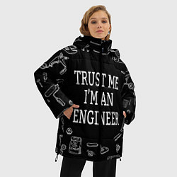 Куртка зимняя женская Строитель 13, цвет: 3D-черный — фото 2