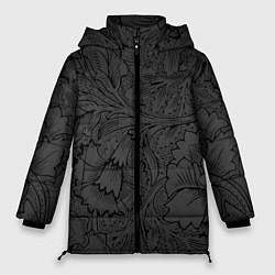 Куртка зимняя женская Пылания страсти, цвет: 3D-черный