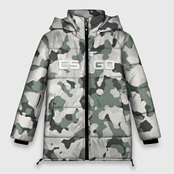 Женская зимняя куртка CS GO: White Forest