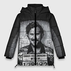 Куртка зимняя женская Pablo Escobar: Smile, цвет: 3D-светло-серый