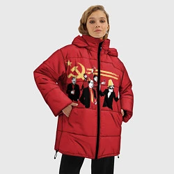 Куртка зимняя женская Back in the USSR, цвет: 3D-черный — фото 2