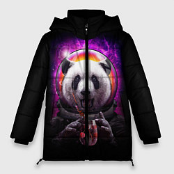 Куртка зимняя женская Panda Cosmonaut, цвет: 3D-красный