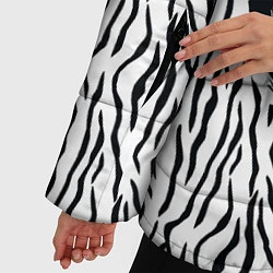 Куртка зимняя женская Yin Yang Tigers, цвет: 3D-черный — фото 2