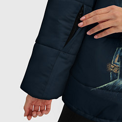 Куртка зимняя женская Подводная охота, цвет: 3D-светло-серый — фото 2