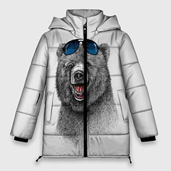 Женская зимняя куртка Счастливый медведь