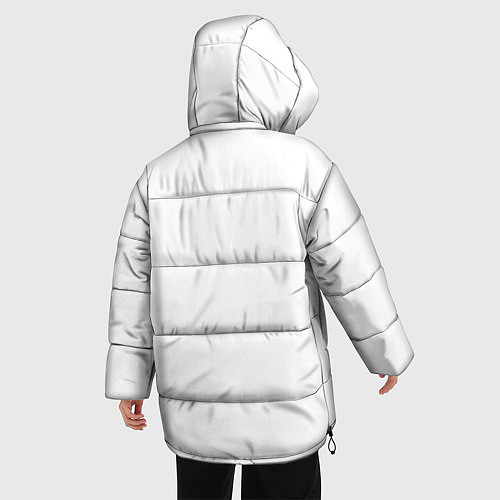 Женская зимняя куртка Undertale / 3D-Черный – фото 4