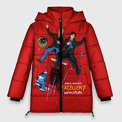 Куртка зимняя женская Excellent Adventure, цвет: 3D-черный