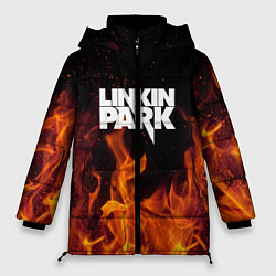 Женская зимняя куртка Linkin Park: Hell Flame