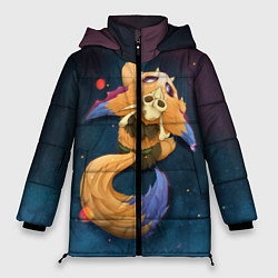 Куртка зимняя женская Лис, цвет: 3D-черный