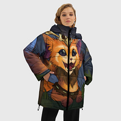 Куртка зимняя женская Гнар, цвет: 3D-черный — фото 2