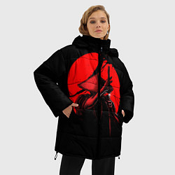 Куртка зимняя женская Сила самурая, цвет: 3D-черный — фото 2