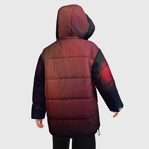 Женская зимняя куртка Red / 3D-Черный – фото 4