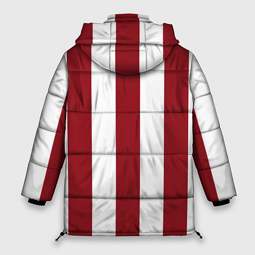 Женская зимняя куртка Атлетико Мадрид / 3D-Красный – фото 2