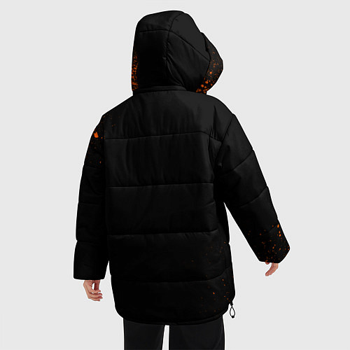 Женская зимняя куртка Fnatic: Black collection / 3D-Черный – фото 4
