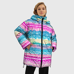 Куртка зимняя женская Нежный xолод, цвет: 3D-черный — фото 2