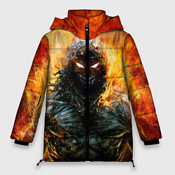 Женская зимняя куртка Disturbed: Monster Flame