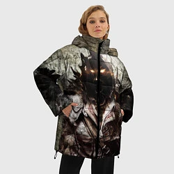 Куртка зимняя женская Disturbed: Madness, цвет: 3D-черный — фото 2
