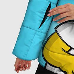 Куртка зимняя женская Аппетит Гомера, цвет: 3D-светло-серый — фото 2