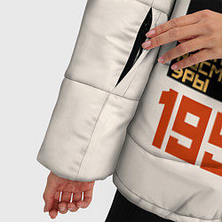 Куртка зимняя женская Пионер космической эры, цвет: 3D-черный — фото 2