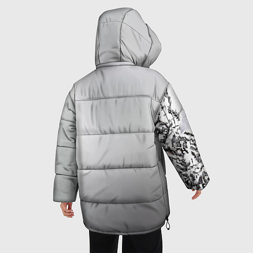 Женская зимняя куртка Skrillex Boy / 3D-Черный – фото 4