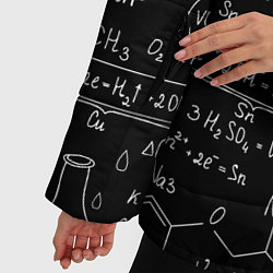 Куртка зимняя женская Химия, цвет: 3D-черный — фото 2