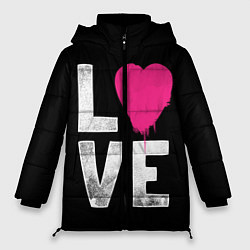 Женская зимняя куртка Love Heart