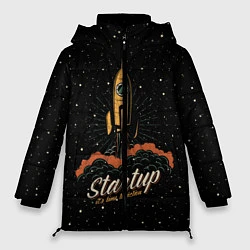 Куртка зимняя женская Startup Space, цвет: 3D-черный