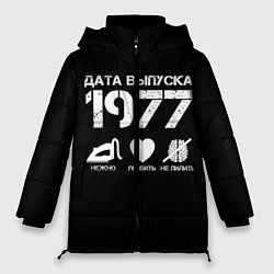 Куртка зимняя женская Дата выпуска 1977, цвет: 3D-черный