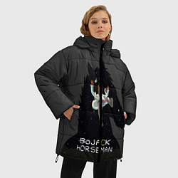 Куртка зимняя женская Bojack Horseman, цвет: 3D-черный — фото 2