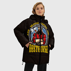 Куртка зимняя женская Dostoevsky: Crime Omsk, цвет: 3D-черный — фото 2