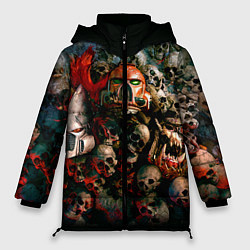 Женская зимняя куртка Warhammer 40k: Skulls