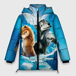 Куртка зимняя женская Альфа и Омега 8, цвет: 3D-светло-серый