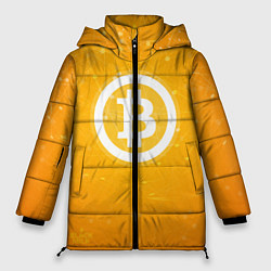 Женская зимняя куртка Bitcoin Orange