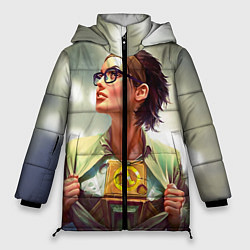 Куртка зимняя женская HL: Alyx Vance, цвет: 3D-светло-серый