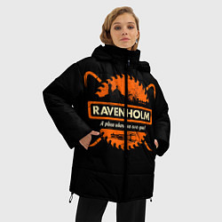 Куртка зимняя женская Ravenholm, цвет: 3D-черный — фото 2