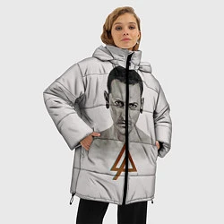Куртка зимняя женская Chester Bennington, цвет: 3D-черный — фото 2
