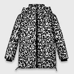Женская зимняя куртка Винтажные листья
