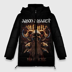 Куртка зимняя женская Amon Amarth: First kill, цвет: 3D-черный