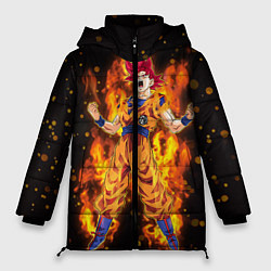 Женская зимняя куртка Fire Goku