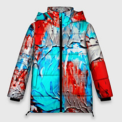 Куртка зимняя женская Буйство красок, цвет: 3D-черный