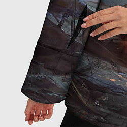 Куртка зимняя женская Battlefield: Plan A, цвет: 3D-черный — фото 2