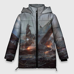Куртка зимняя женская Battlefield: Plan A, цвет: 3D-черный