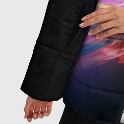 Куртка зимняя женская Rocket League, цвет: 3D-черный — фото 2