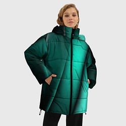 Куртка зимняя женская Emerald lines, цвет: 3D-черный — фото 2
