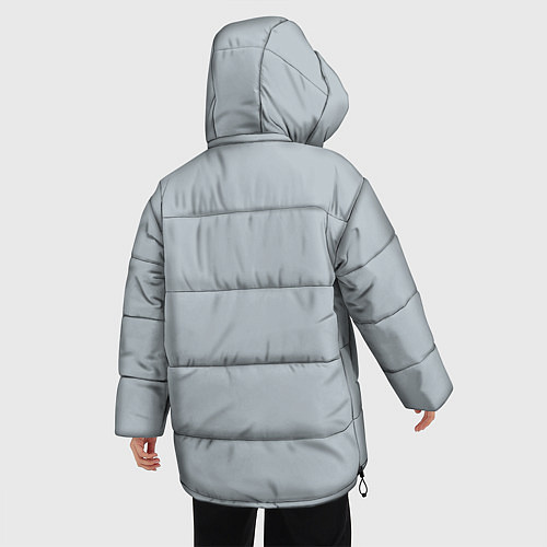 Женская зимняя куртка TOMB RAIDER / 3D-Светло-серый – фото 4