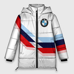 Женская зимняя куртка BMW БМВ WHITE