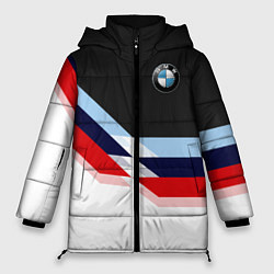Куртка зимняя женская BMW M SPORT, цвет: 3D-светло-серый