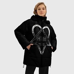 Куртка зимняя женская HIM, цвет: 3D-черный — фото 2