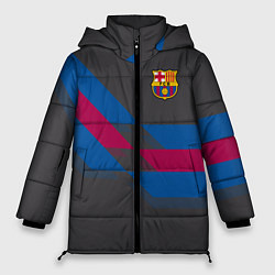 Женская зимняя куртка Barcelona FC: Dark style